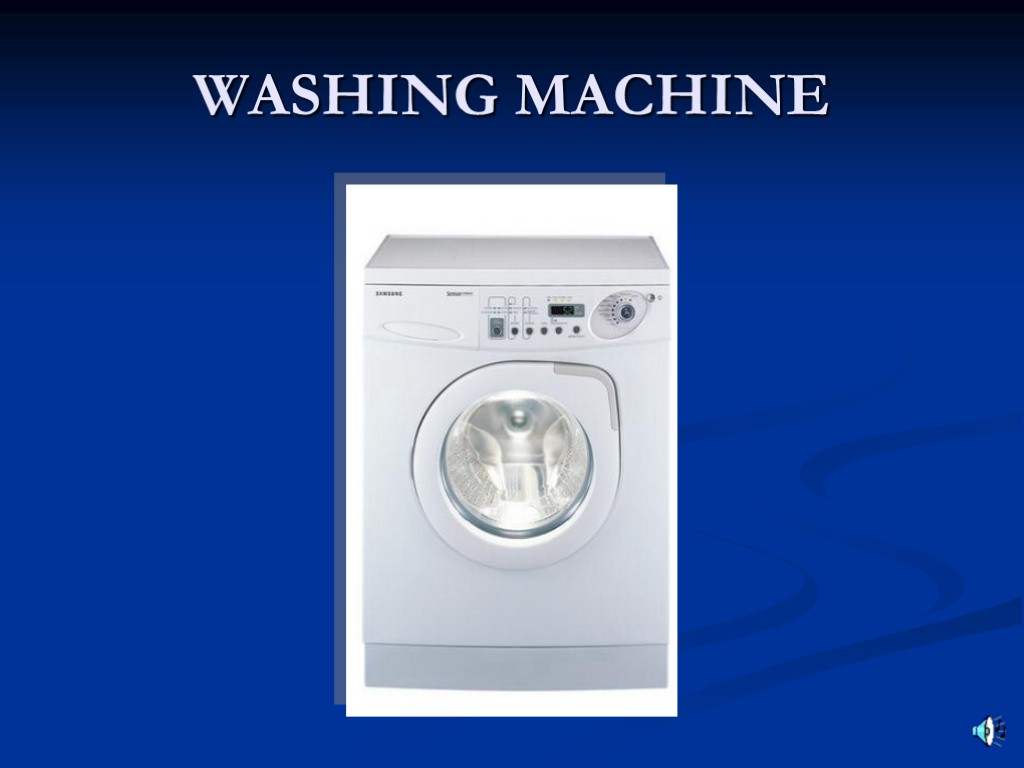 WASHING MACHINE